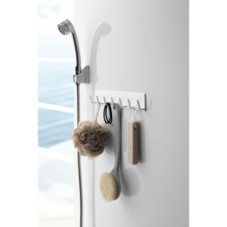 山崎実業  MIST マグネットバスルームフック ホワイト