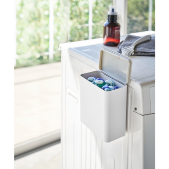 山崎実業  Plate マグネット洗濯洗剤ボールストッカー