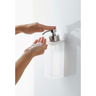 山崎実業  MIST マグネットツーウェイディスペンサー 泡タイプ ホワイト