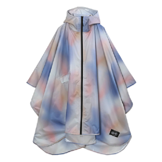 【KiU】キウレインポンチョ 2ND サーモグラフィーBE