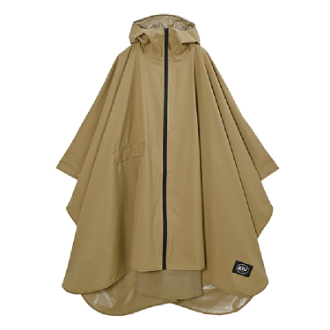 【KiU】キウレインポンチョ 2ND ベージュ