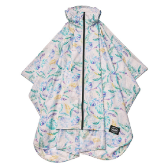 【KiU】キウレインポンチョ 2ND ペールボタニカル