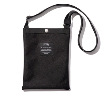 【KiU】600D サコッシュミニ ブラック