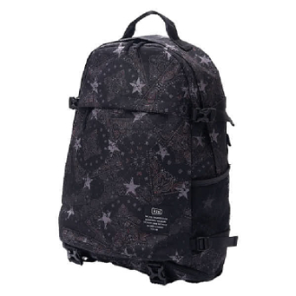 【KiU】600D バックパック スターペイズリー