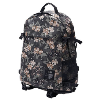 【KiU】600D バックパック フラワーカモフラ