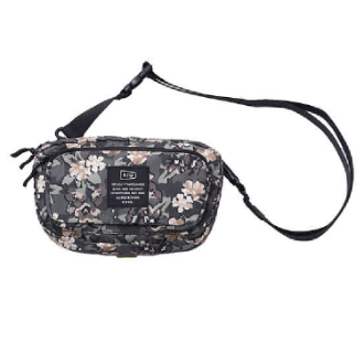 【KiU】300D フロントポケットミニショルダーバッグ フラワーカモフラ