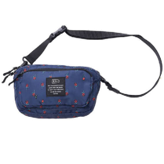 【KiU】300D フロントポケットミニショルダーバッグ ローズ