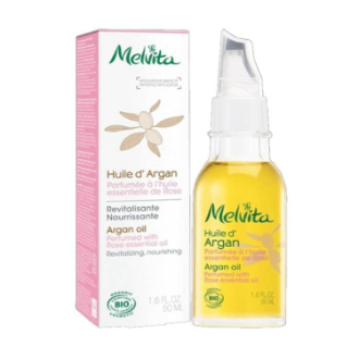 [ビューティーフェア]〔メルヴィータ〕ビオオイル　アルガンオイル ローズ  50ml