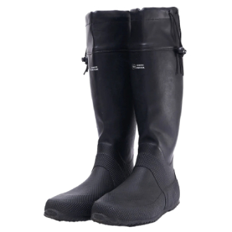 【KiU】パッカブルレインブーツ -3RD- ブラックL
