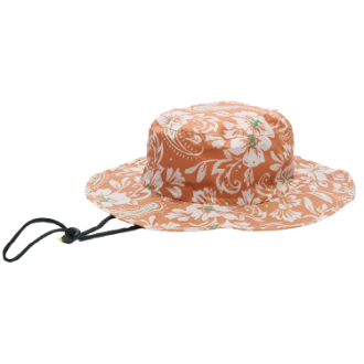 【KiU】UV&RAIN パッカブルサファリハット 2ND フラワーペイズリー
