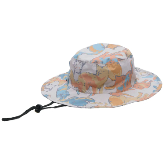 【KiU】UV&RAIN パッカブルサファリハット 2ND ルミナスキャッツOF