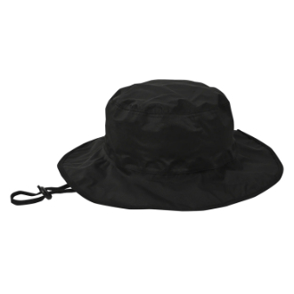 【KiU】UV&RAIN パッカブルサファリハット 2ND ブラック