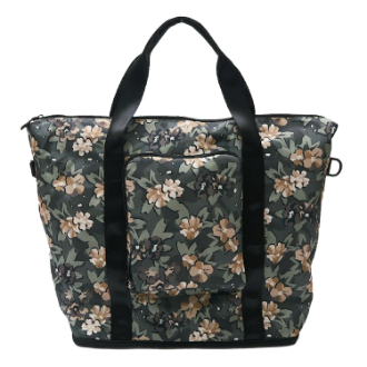 【KiU】キャリーオントートバッグ フラワーカモフラ