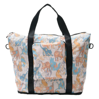 【KiU】キャリーオントートバッグ ルミナスキャッツOF