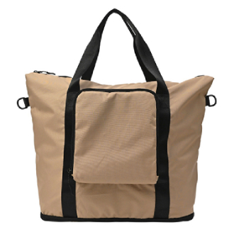 【KiU】キャリーオントートバッグ ベージュ