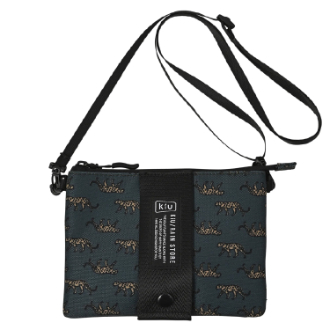 【KiU】キウエチケットポーチ 2ND レオパード