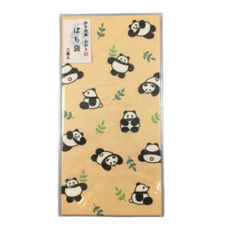 ふわり和紙ぽち袋 大 笹ぱんだ