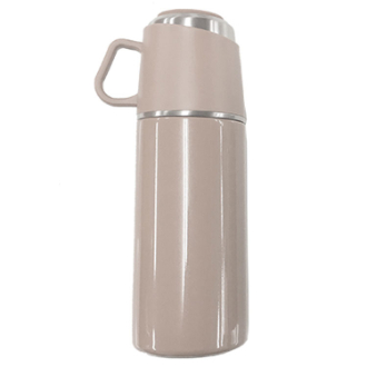 ROCCO ワンプッシュ&コップボトル  350ml  BEIGE