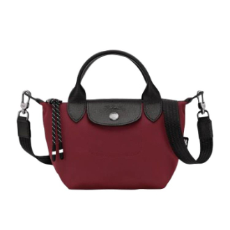 [ブランドコレクション]［60］【LONGCHAMP】ロンシャン　2WAYバッグ  BURGUNDY