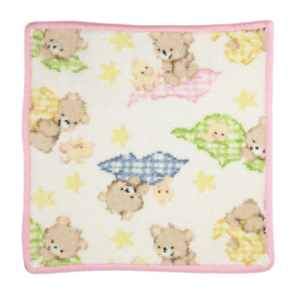 【FEILER】フェイラー　タオルハンカチ　BEN&FINE　candy pink