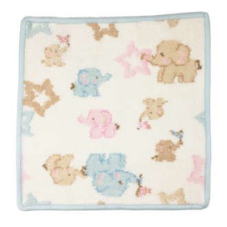 【FEILER】フェイラー　タオルハンカチ　TARA　sky