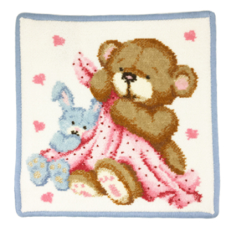 【FEILER】フェイラー　タオルハンカチ　MAX&LINE　light blue