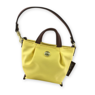 【Legato Largo】肩楽　チャームバッグ 　イエロー