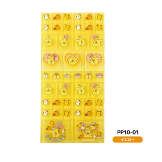 ポムポムプリン タイルシール イエロー（6月下旬入荷予定）