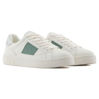 [箱無し/サイズ不揃いの為大特価！]A|X ARMANI EXCHANGE レディーススニーカー  ホワイト  23cm