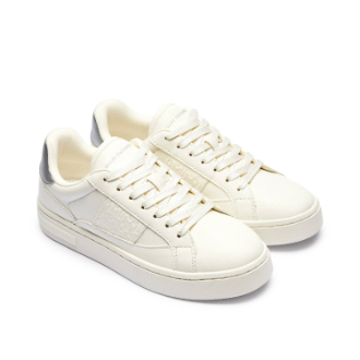 [箱無し/サイズ不揃いの為大特価！]A|X ARMANI EXCHANGE レディーススニーカー  ホワイト  23cm