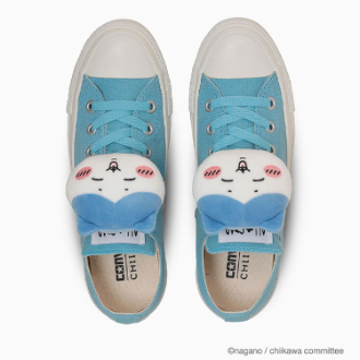 [箱無し/サイズ不揃いの為大特価！]CONVERSE　ALL STAR　MC/OX/HACHIWARE  ブルー  23cm