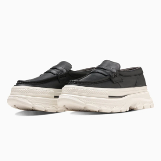 [箱無し/サイズ不揃いの為大特価！]CONVERSE  ALL　STAR　TREKWAVE　LOAFER  ブラック  23.5cm
