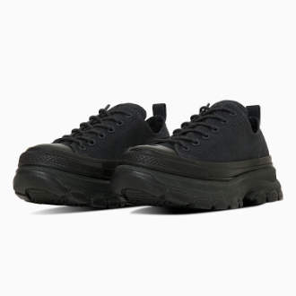 [箱無し/サイズ不揃いの為大特価！]CONVERSE  ALL　STAR　TREKWAVE　CS　OX  グラファイトブラック  22.5cm