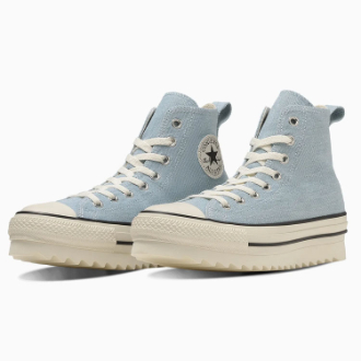 [箱無し/サイズ不揃いの為大特価！]CONVERSE  ALL　STAR　SHARKWAVE　DM　HI  ライトブルー  23cm