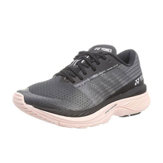 [箱無し/サイズ不揃いの為大特価！]YONEX  ランニングシューズ　セーフラン100X  ブラック/ライトピンク  22.5cm