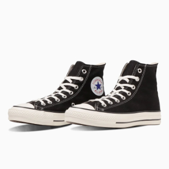 [箱無し/サイズ不揃いの為大特価！]CONVERSE  ＣＡＮＶＡＳ　ＡＳＪ　ＨＩ  ブラック  25.5cm