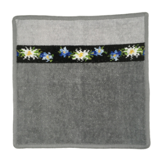 【FEILER】フェイラー　タオルハンカチ　LIESL　grey