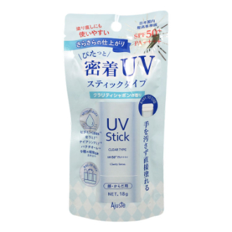 アジャステ  UVスティック  クラリティシャボンの香り  18g