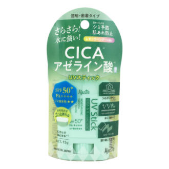 アジャステ  UVスティック  CICAアゼライン酸  15g