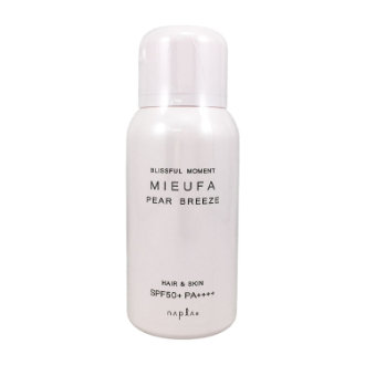 【NAPLA】ナプラ ミーファ フレグランスＵＶスプレー80g ＜ペアブリーズ＞