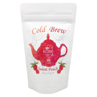 神戸紅茶  KOBE TEA  Cold Brew Tea スウィートピーチ 10ティーバッグス