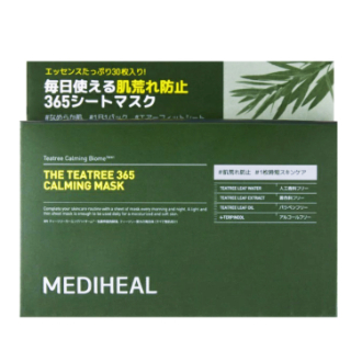 メディヒール　ティーツリー365カーミングマスク（30枚入）
