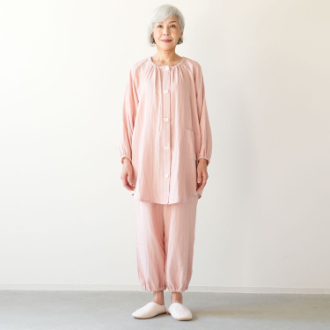 [アーリーサマーセール]〔着る保湿クリーム〕婦人機能性ルームウェア（チュニック丈）  ピンク  MP