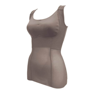 [アーリーサマーセール]〔タムラ〕姿勢すっきりブラトップ  チャコール  L～LL