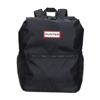 [アーリーサマーセール]HUNTER  トップクリップバッグ  ラージ  7114  ブラック