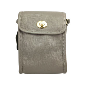 [アーリーサマーセール]本革ポシェット  グレー  グレー