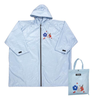 [アーリーサマーセール][MOOMIN]レインコート  サックス  フリー