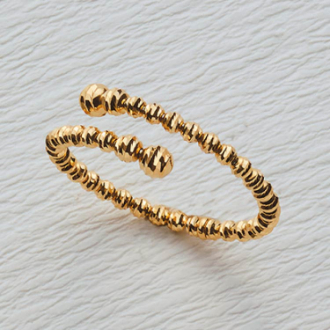 [アーリーサマーセール]K18YGフリーリング