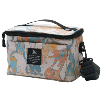 【KiU】600D ソフトクーラーバッグ 5L　ルミナスキャッツOF