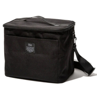 【KiU】600D ソフトクーラーバッグ 15L　ブラック